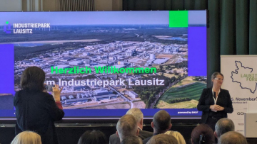 Lausitz Forum 2038 im neuen Industriepark Lausitz in Schwarzheide